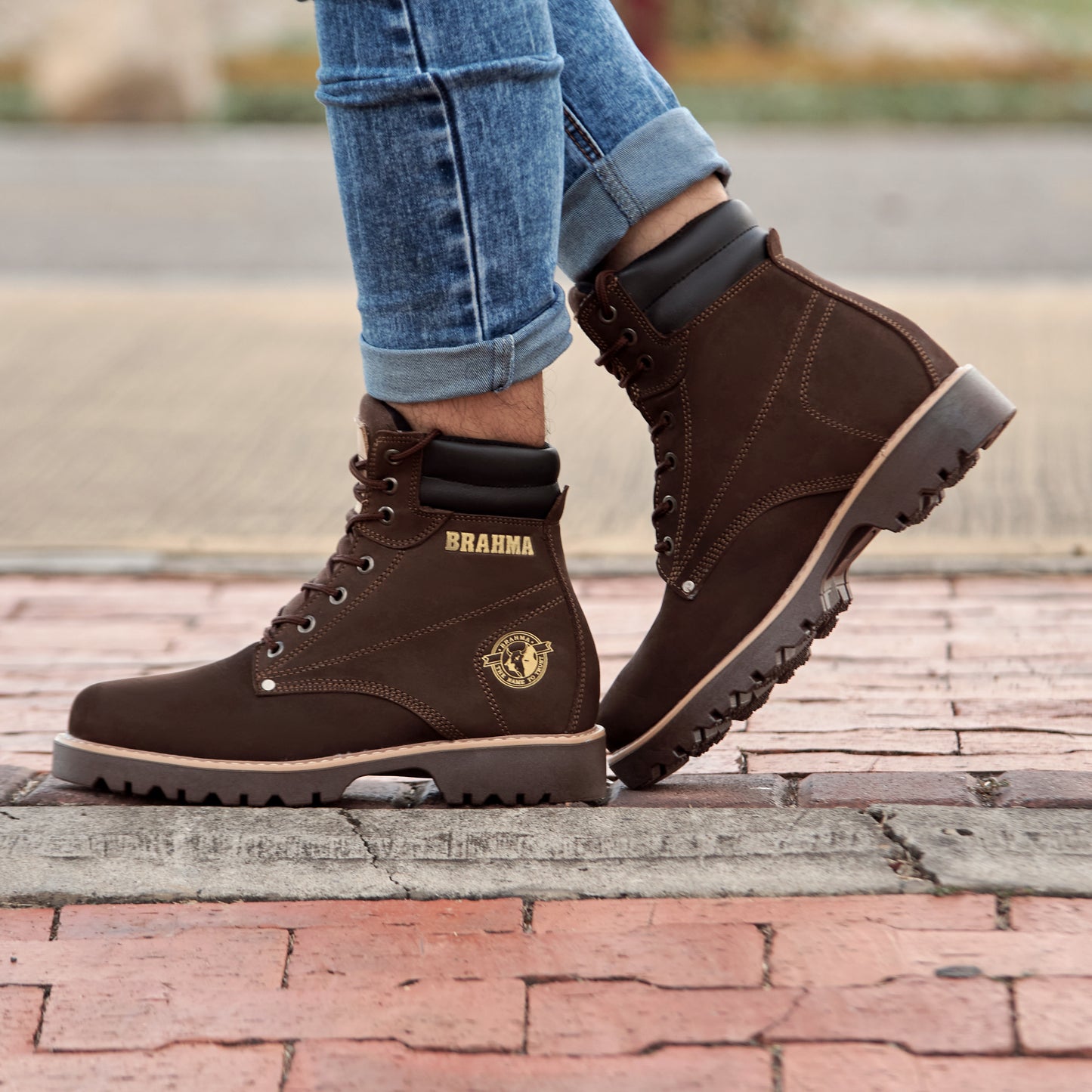 BOTA BHM CLASICA 100% CUERO