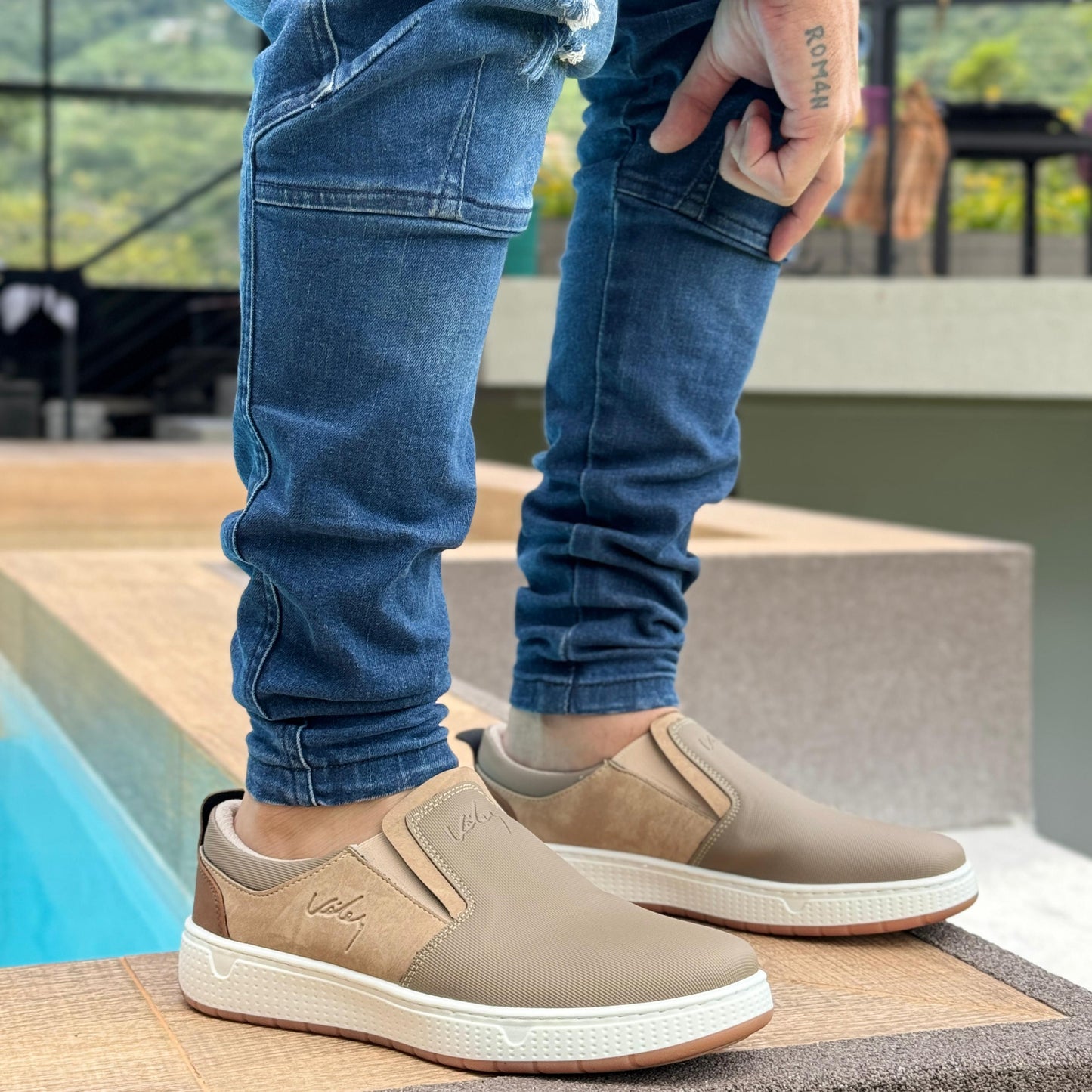 MOCASÍN VLZ CUERO GENUINO PARA HOMBRES