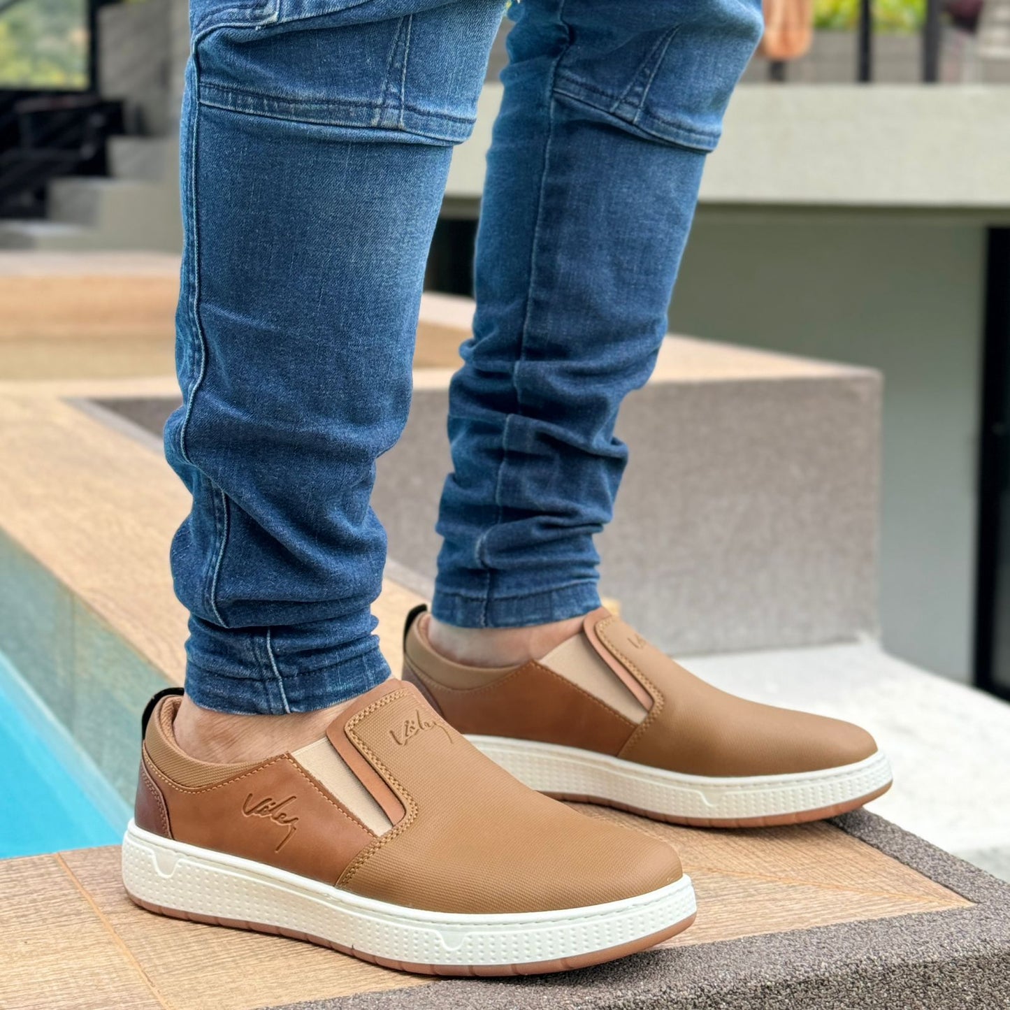 MOCASÍN VLZ CUERO GENUINO PARA HOMBRES